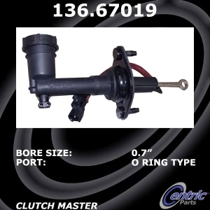 Centric Premium Clutch Master Cylinder for 2005 Jeep Wrangler - 136.67019