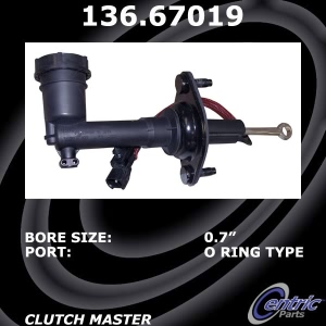 Centric Premium Clutch Master Cylinder - 136.67019