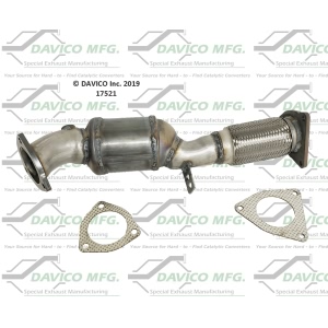 Davico Direct Fit Catalytic Converter and Pipe Assembly for Audi Q7 - 17521
