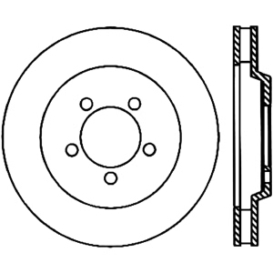 Centric Premium™ Brake Rotor for 2011 Ford Mustang - 125.61086