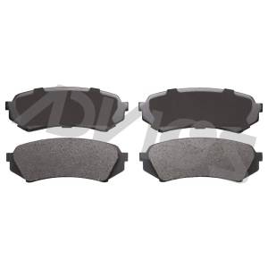 Advics Ultra-Premium™ Ceramic Rear Disc Brake Pads for 2003 Toyota Land Cruiser - AD0773