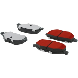 Centric Posi Quiet Pro™ Ceramic Rear Disc Brake Pads for 2012 Lincoln MKS - 500.13770