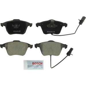 Bosch QuietCast™ Premium Ceramic Front Disc Brake Pads for 2008 Audi A6 Quattro - BC1111