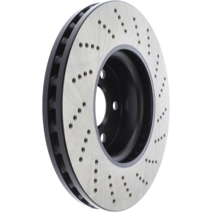 Centric SportStop Drilled 1-Piece Front Brake Rotor for 2013 Mercedes-Benz E400 - 128.35110