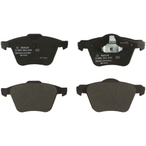 Bosch EuroLine™ Semi-Metallic Front Disc Brake Pads for 2016 Volvo S60 Cross Country - 0986494245