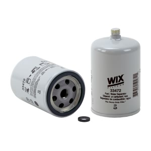 WIX Spin On Fuel Water Separator Diesel Filter for 1989 GMC P3500 - 33472