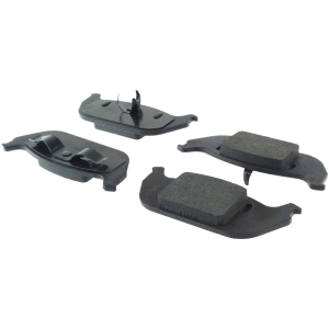 Centric Posi Quiet™ Semi-Metallic Rear Disc Brake Pads for 2005 Lincoln Aviator - 104.09520