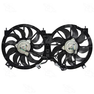 Four Seasons Dual Radiator And Condenser Fan Assembly for 2012 Nissan Murano - 76210
