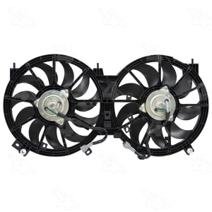 Four Seasons Dual Radiator And Condenser Fan Assembly for 2014 Nissan Murano - 76210