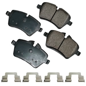 Akebono EURO™ Ultra-Premium Ceramic Front Disc Brake Pads for 2013 Mini Cooper Paceman - EUR1204A