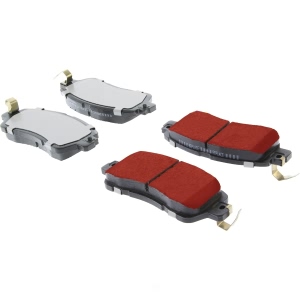 Centric Posi Quiet Pro™ Ceramic Front Disc Brake Pads for 2020 Toyota Yaris - 500.18520