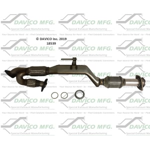 Davico Direct Fit Catalytic Converter and Pipe Assembly for Infiniti QX60 - 18539