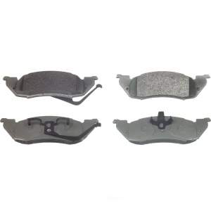 Wagner Thermoquiet Semi Metallic Front Disc Brake Pads for 1998 Dodge Dakota - MX529A