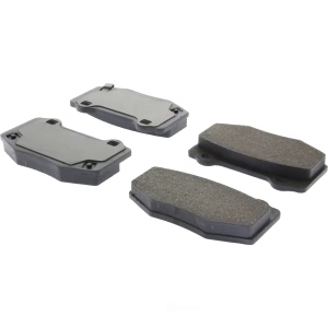 Centric Premium Semi-Metallic Rear Disc Brake Pads for 2017 Chevrolet Corvette - 300.17180