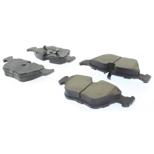 Centric Posi Quiet™ Ceramic Front Disc Brake Pads for 1991 BMW 750iL - 105.03940