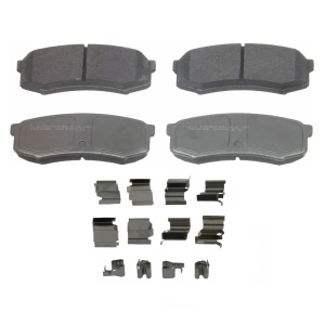 Wagner Thermoquiet Semi Metallic Rear Disc Brake Pads for 1997 Toyota Land Cruiser - MX606