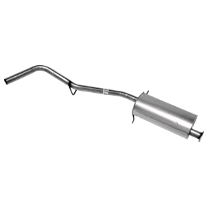 Walker Quiet Flow Stainless Steel Oval Aluminized Exhaust Muffler And Pipe Assembly for 1999 Nissan Frontier - 56018