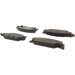 Centric Posi Quiet™ Ceramic Rear Disc Brake Pads for 2004 Cadillac CTS - 105.09220