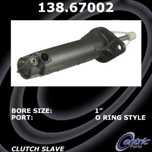 Centric Premium Clutch Slave Cylinder for 1989 Dodge W250 - 138.67002