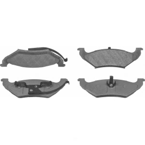 Wagner ThermoQuiet™ Semi-Metallic Front Disc Brake Pads for 2000 Chrysler Voyager - MX715