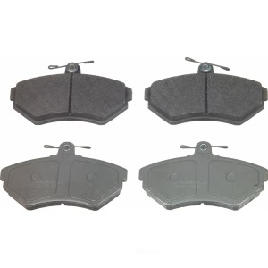 Wagner ThermoQuiet Semi-Metallic Disc Brake Pad Set for 1999 Volkswagen Cabrio - MX704