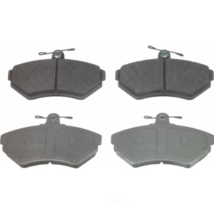 Wagner ThermoQuiet Semi-Metallic Disc Brake Pad Set for 1999 Volkswagen Jetta - MX704