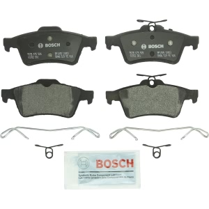 Bosch QuietCast™ Premium Organic Rear Disc Brake Pads for 2009 Saturn Sky - BP1095