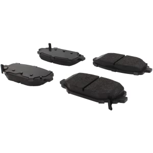 Centric Posi Quiet™ Extended Wear Semi-Metallic Rear Disc Brake Pads for 2020 Dodge Grand Caravan - 106.15960