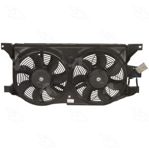 Four Seasons Dual Radiator And Condenser Fan Assembly for 1999 Mercedes-Benz ML320 - 76142