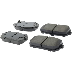 Centric Posi Quiet™ Ceramic Rear Disc Brake Pads for 2010 Kia Rondo - 105.12960