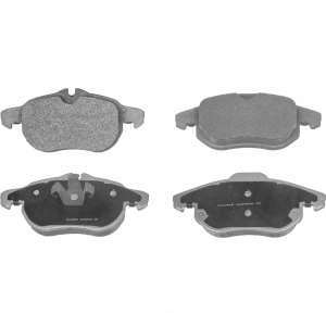 Wagner ThermoQuiet Semi-Metallic Disc Brake Pad Set for 2008 Saab 9-3 - MX1106