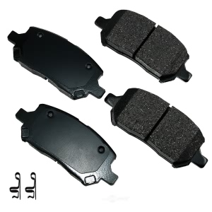 Akebono Pro-ACT™ Ultra-Premium Ceramic Front Disc Brake Pads for 2006 Saturn Ion - ACT956