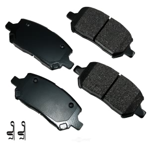 Akebono Pro-ACT™ Ultra-Premium Ceramic Front Disc Brake Pads for 2008 Chevrolet Cobalt - ACT956