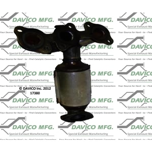 Davico Exhaust Manifold with Integrated Catalytic Converter for 2007 Toyota Solara - 17380