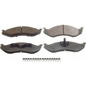 Wagner Thermoquiet Ceramic Front Disc Brake Pads for 1998 Jeep Wrangler - QC712