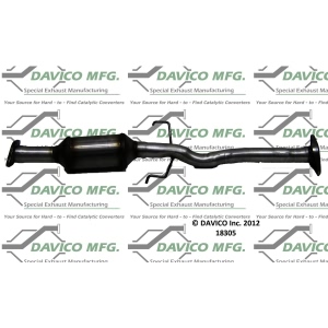 Davico Direct Fit Catalytic Converter and Pipe Assembly for Mazda Protege - 18305