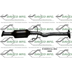 Davico Direct Fit Catalytic Converter and Pipe Assembly for 2001 Mazda Protege - 18305