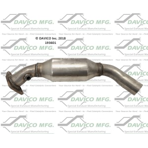 Davico Direct Fit Catalytic Converter for 2009 Cadillac Escalade - 193601