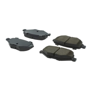 Centric Posi Quiet™ Ceramic Rear Disc Brake Pads for 2012 Lincoln MKS - 105.13770