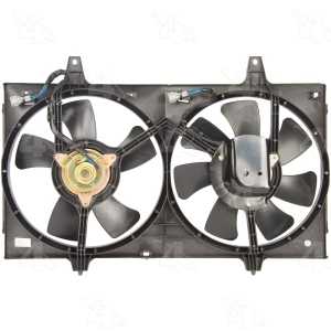 Four Seasons Dual Radiator And Condenser Fan Assembly for Infiniti - 75243