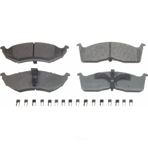 Wagner ThermoQuiet Ceramic Disc Brake Pad Set for 1999 Chrysler LHS - QC730B