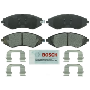 Bosch Blue™ Semi-Metallic Front Disc Brake Pads for 2008 Chevrolet Aveo5 - BE1035H