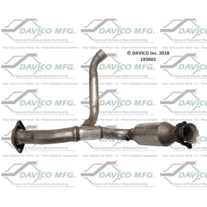 Davico Direct Fit Catalytic Converter and Pipe Assembly for 2008 GMC Sierra 1500 - 193602