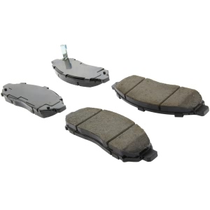 Centric Posi Quiet™ Ceramic Front Disc Brake Pads for 2007 Nissan Xterra - 105.10940