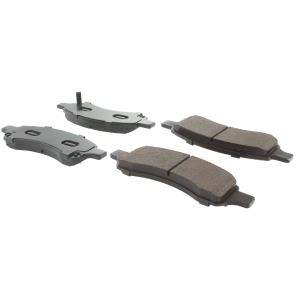 Centric Posi Quiet™ Ceramic Front Disc Brake Pads for 2009 Chevrolet Traverse - 105.11691