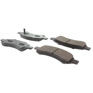 Centric Posi Quiet™ Ceramic Front Disc Brake Pads for 2010 Saturn Outlook - 105.11691