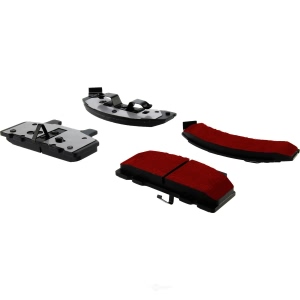 Centric Posi Quiet Pro™ Semi-Metallic Front Disc Brake Pads for Pontiac 6000 - 500.02150