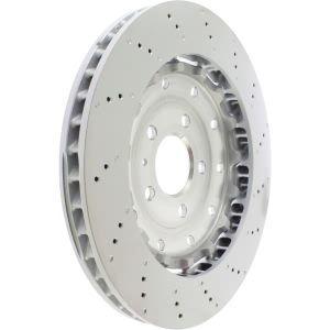 Centric SportStop Drilled 1-Piece Rear Brake Rotor for Audi R8 - 128.33126