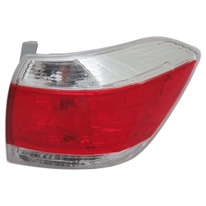 TYC Passenger Side Replacement Tail Light for 2011 Toyota Highlander - 11-6349-00-9