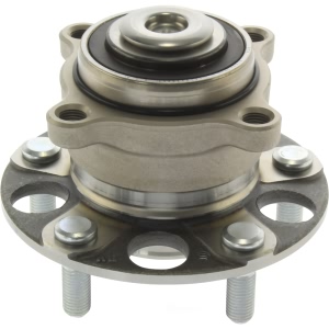 Centric Premium™ Rear Passenger Side Non-Driven Wheel Bearing and Hub Assembly for 2013 Acura TSX - 406.40017
